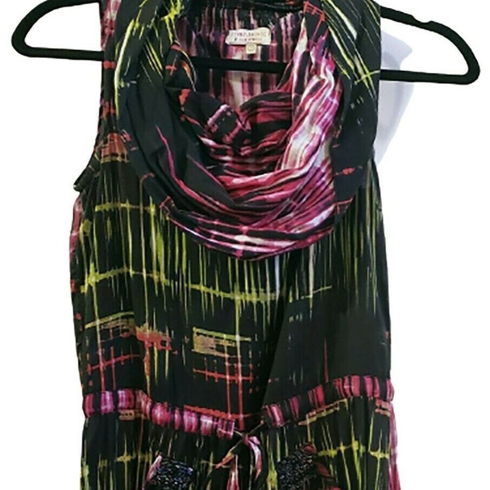 RIVER ISLAND 6 Colorful Beaded Romper Jumpsuit